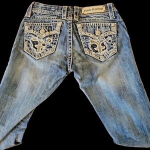 Woman's  Rock Revival Jeans